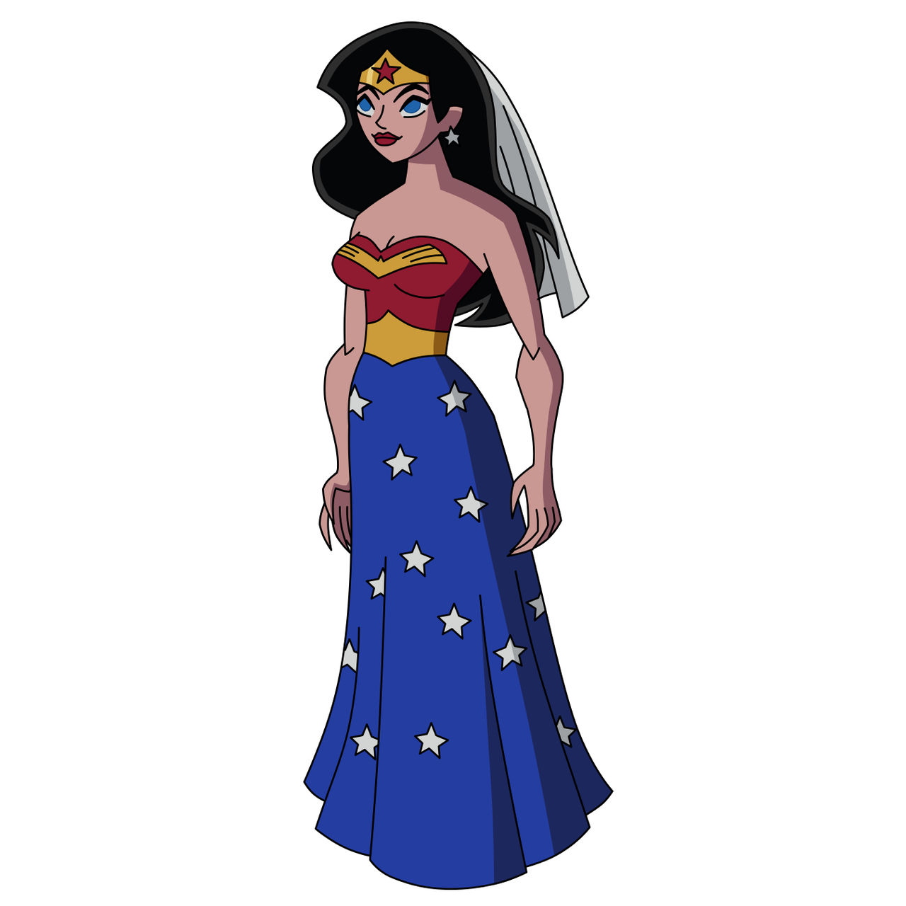 Wonder Woman Wedding Dress by JupaGo25 on DeviantArt