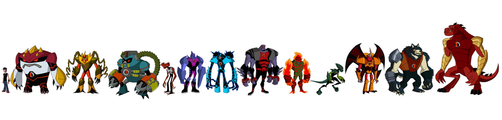 Antitrix Mutation Antitrix Kevin 11 Aliens by JupaGo25 on DeviantArt