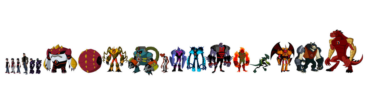 Antitrix Mutation Antitrix Kevin 11 Aliens V2 by JupaGo25 on DeviantArt