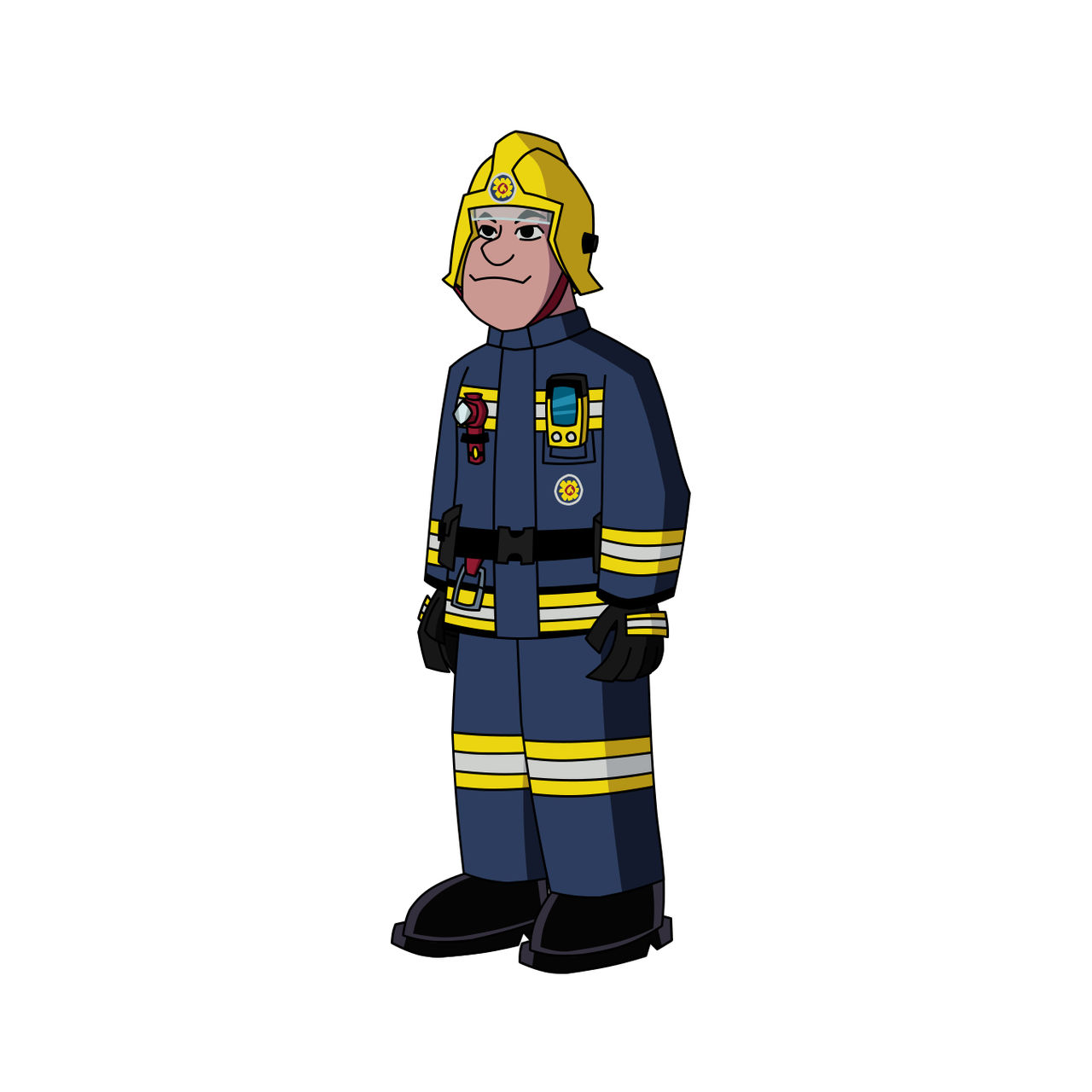 Fireman Sam (new uniform) by JupaGo25 on DeviantArt
