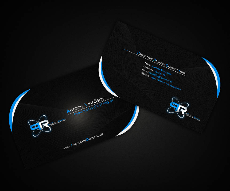 PR Designs Business Card by Techmaster05