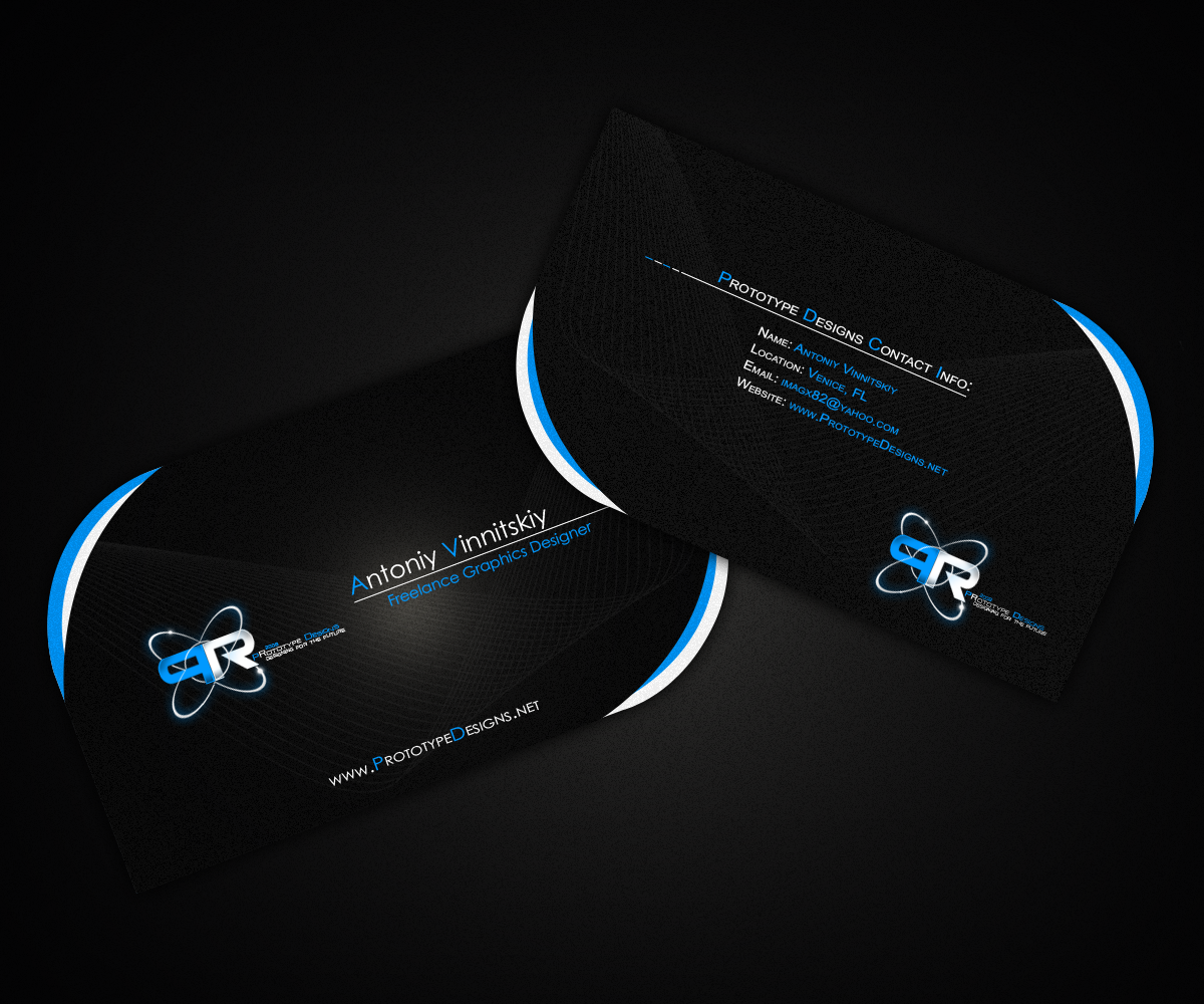 PR Designs Business Card