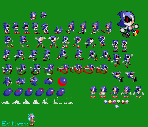 SQC: Metal Sonic Sprites  Sonic the Hedgehog! Amino