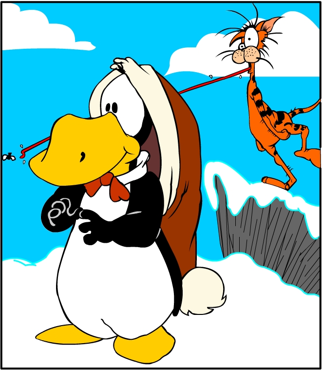 Opus and Bill the Cat by ThreeTheHardWayCast on DeviantArt Opus and Bill the Cat by ThreeTheHardWayCast on DeviantArt