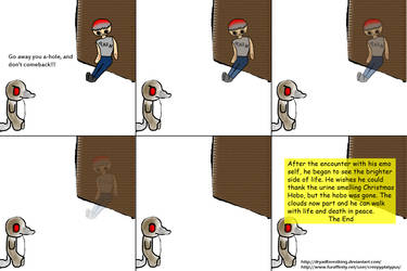 Cp:Christmas Hobo Part 4 End by dryadforestking