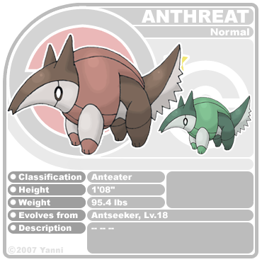 Anthreat -New Pokemon-