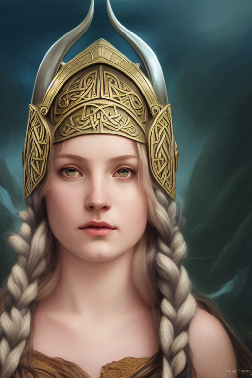 Viking Shield Maiden by Druna0156 on DeviantArt