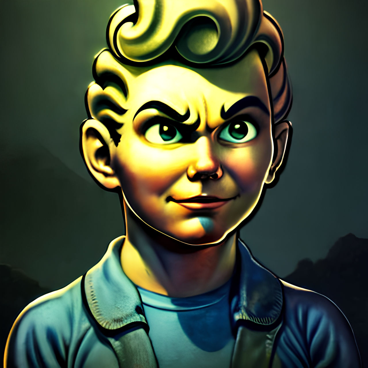 Fallout Vault Boy by PaigeCompositor on DeviantArt