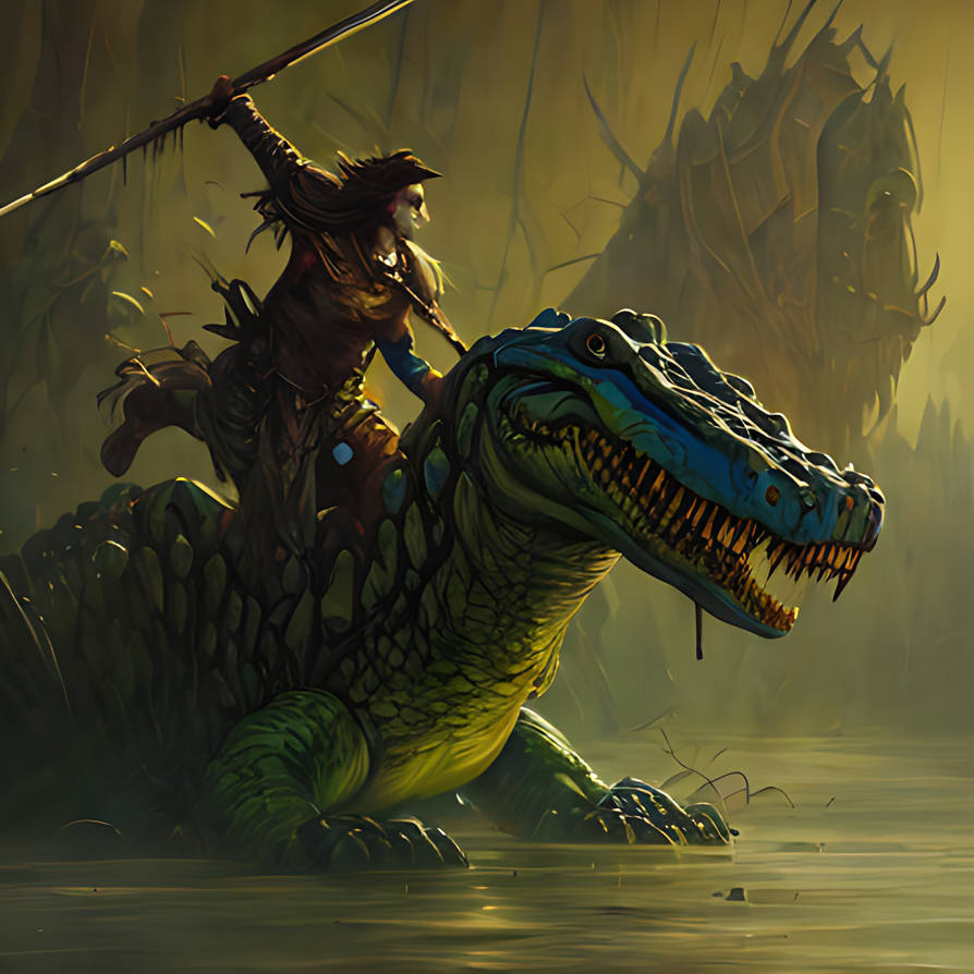 Gator Rider by PaigeCompositor on DeviantArt