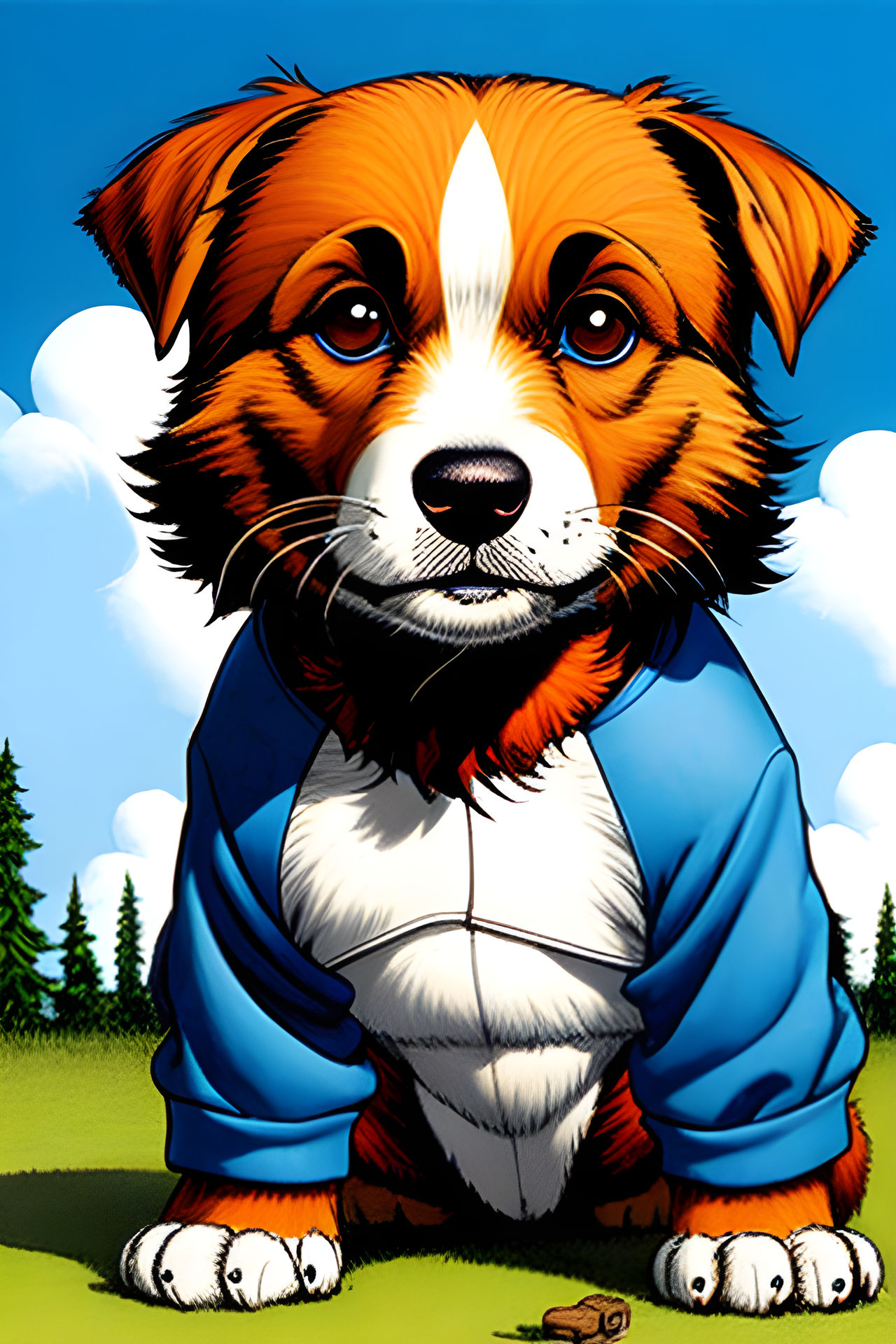 Cartoon Ruffian Fluffy Rufffian by PaigeCompositor on DeviantArt