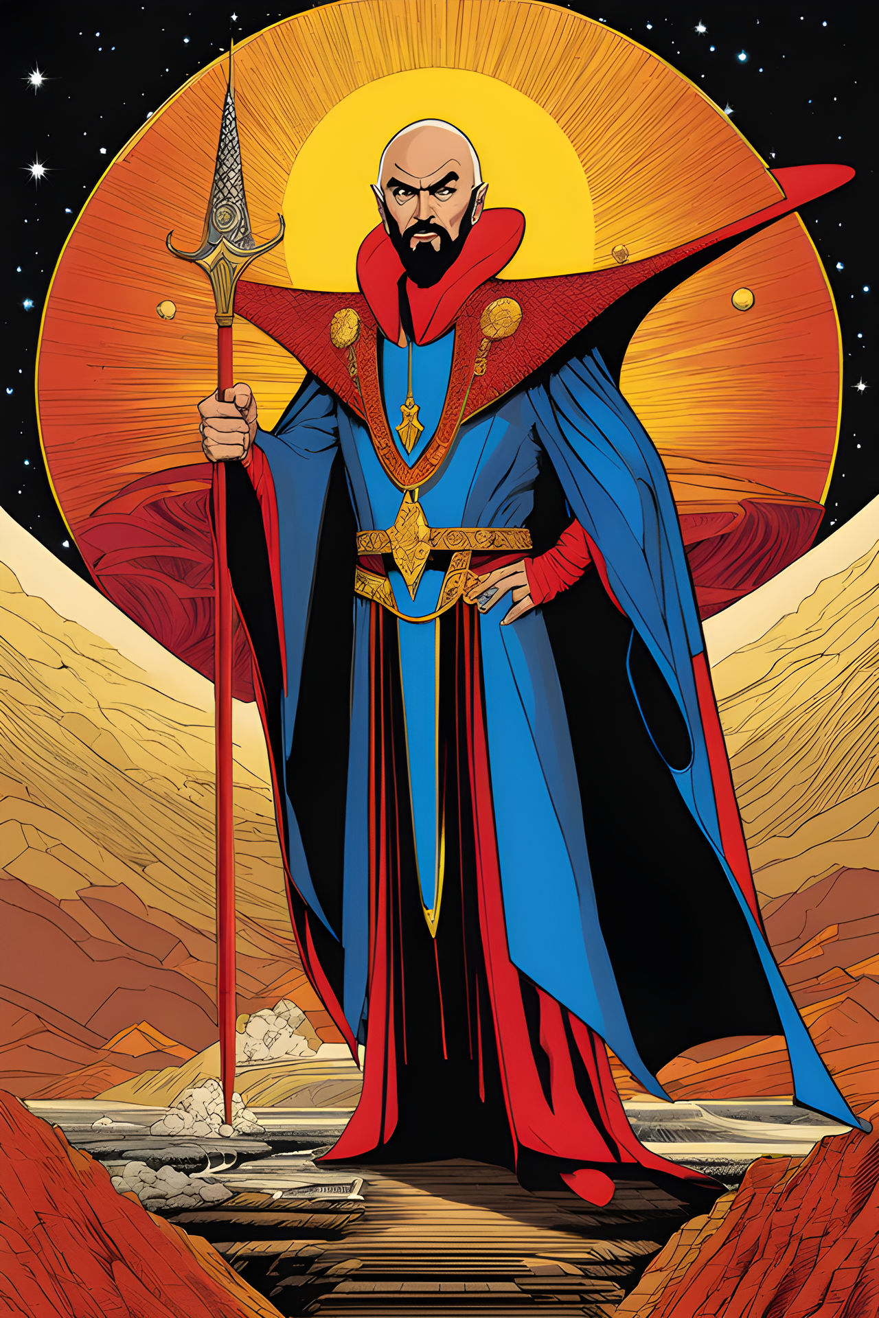 Merciless Ming the Merciless by PaigeCompositor on DeviantArt