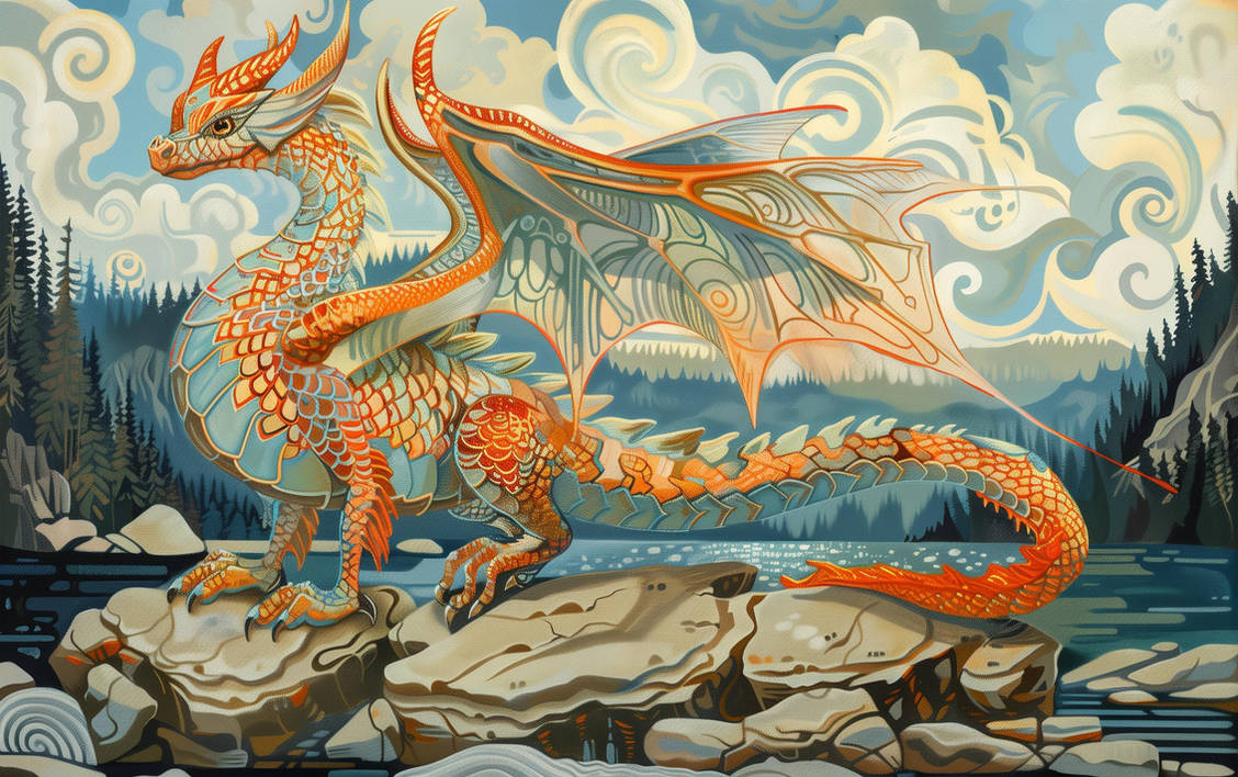 River Dragon by PaigeCompositor on DeviantArt
