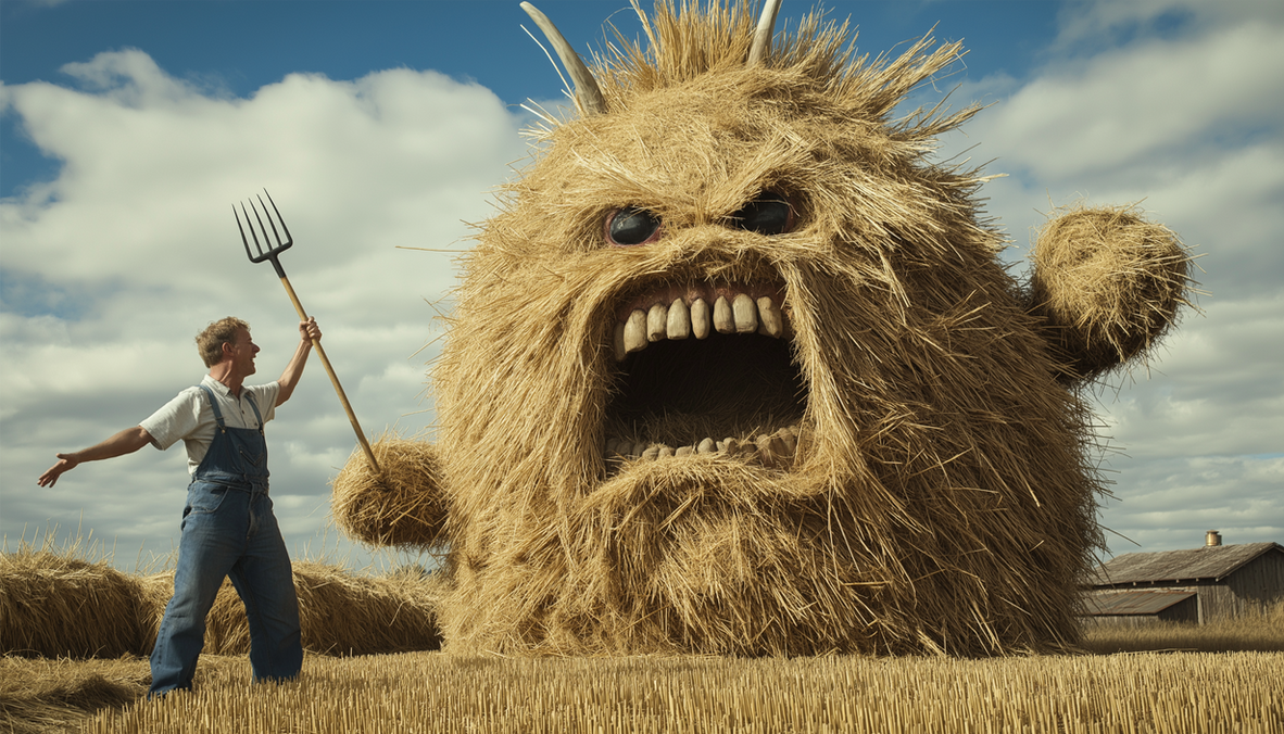 The Great Haystack Feud by PaigeCompositor on DeviantArt