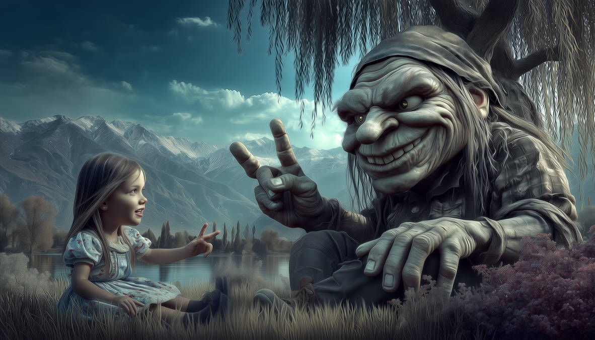 Troll Eating Rocks The Rock-On Troll by PaigeCompositor on DeviantArt