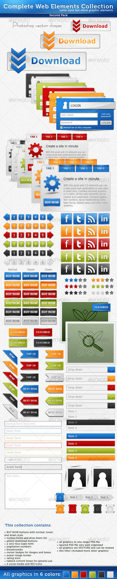 Webelements Names With Example Complete web elements 2 by stefusilviu on DeviantArt
