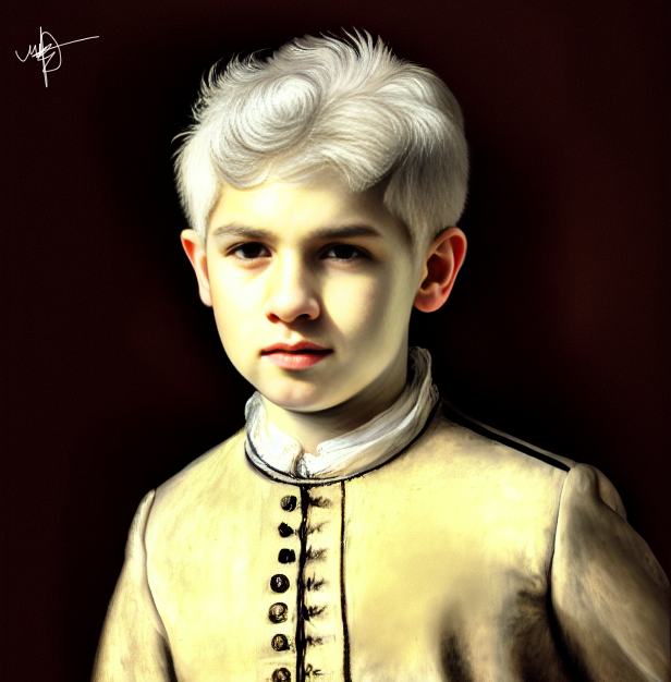 Portrait of young Daemon Targaryen by krnxanga on DeviantArt