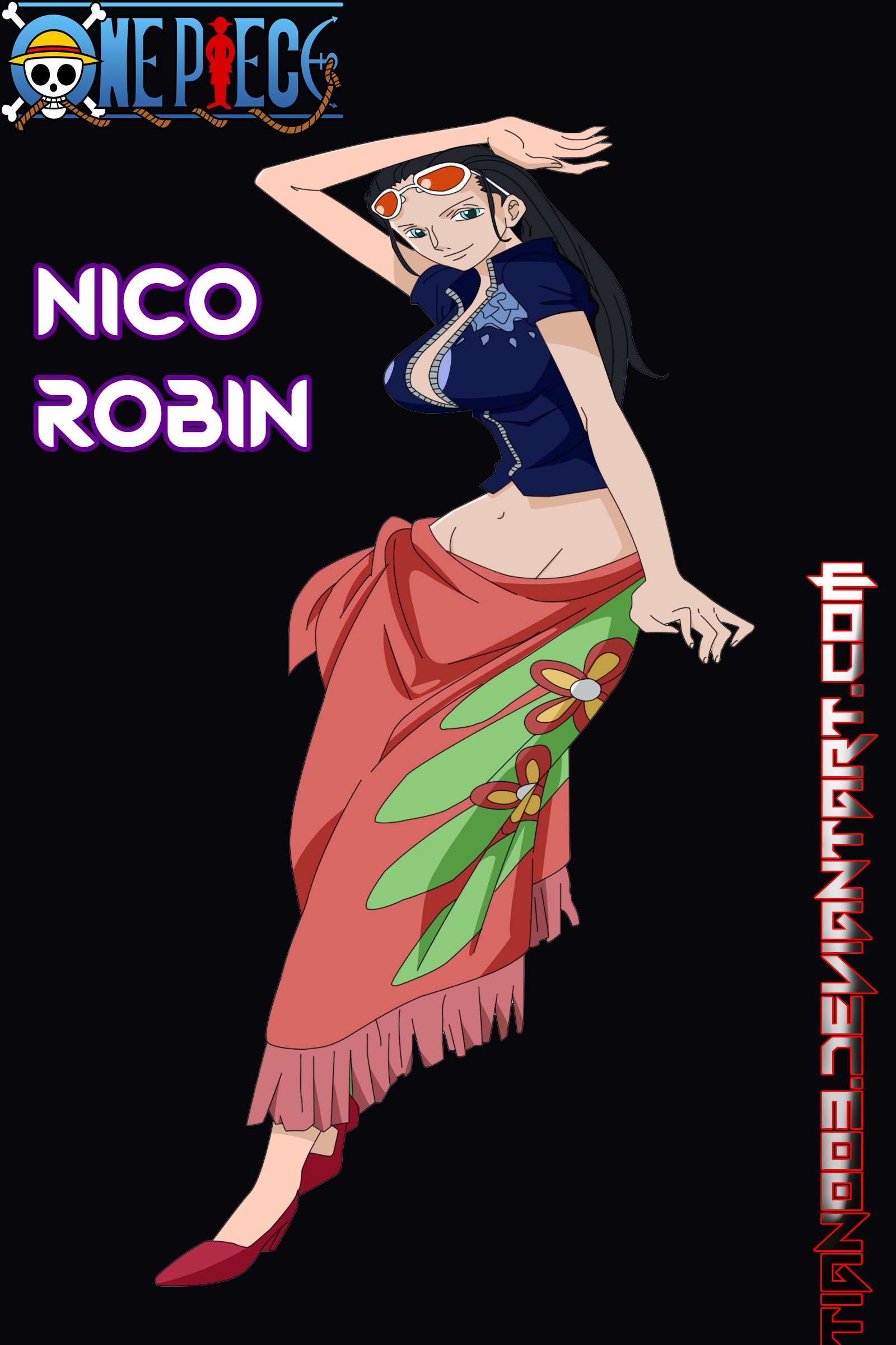 Post. Skip Robin Nico Robin Timeskip by Tian003 on DeviantArt