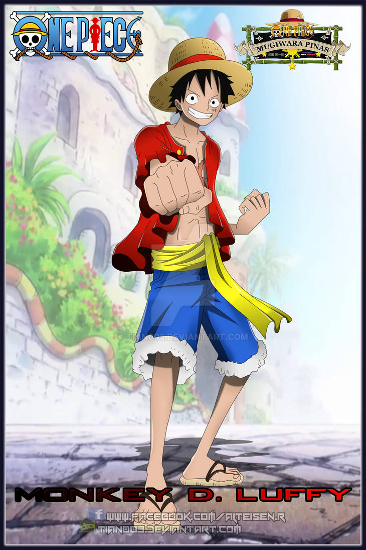 Monkey D. Luffy Post Time Skip by Tian003 on DeviantArt