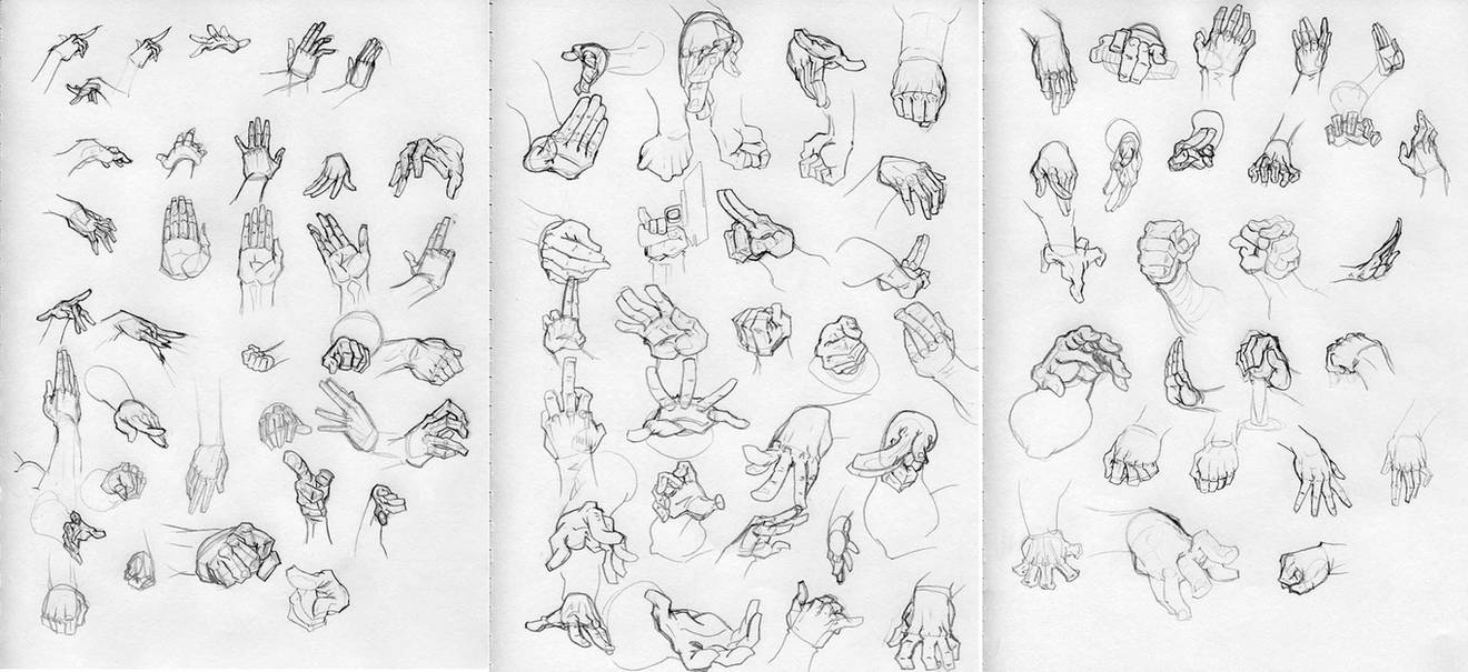 Hand Study by Lehosh by Lehosh