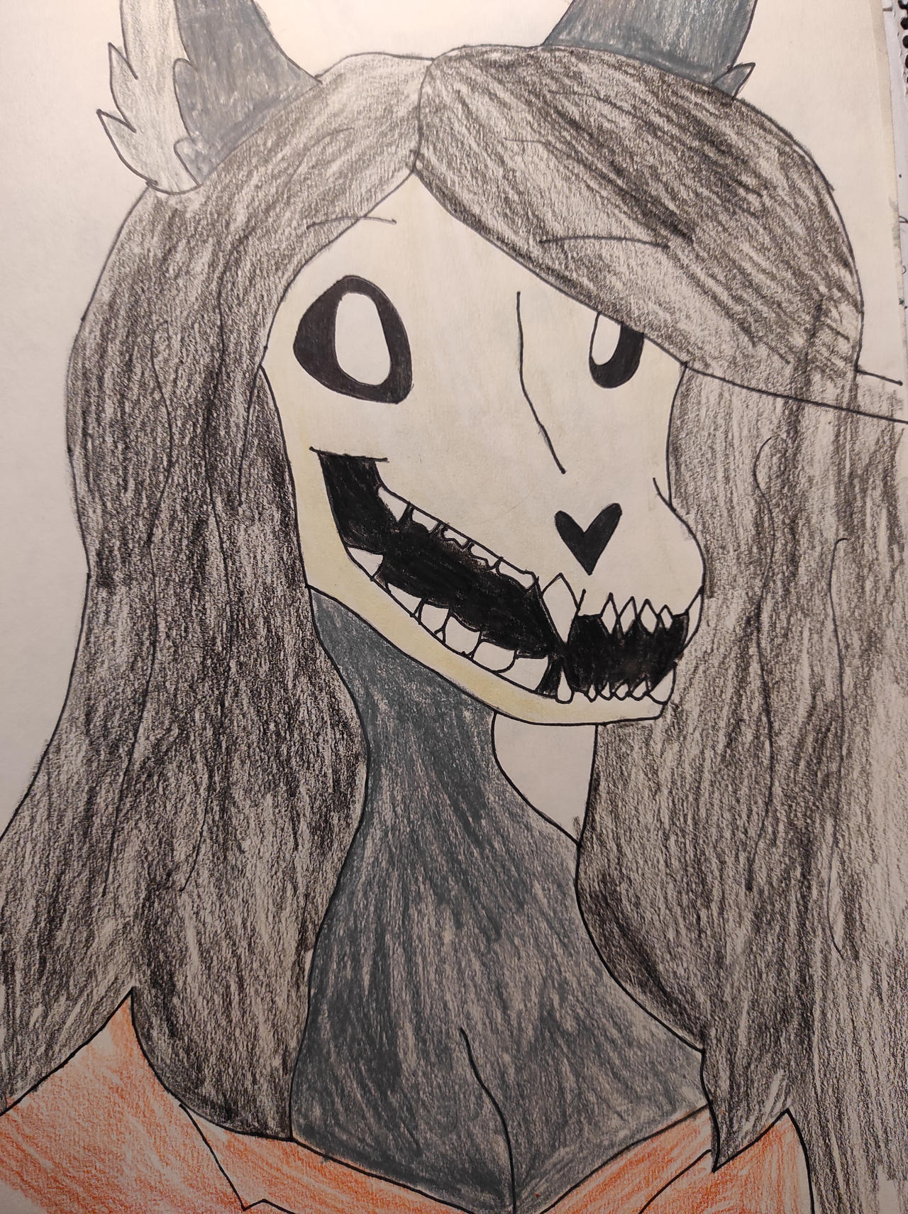 i made a drawing of scp 1471(with anorexia i guess) : r/SCP