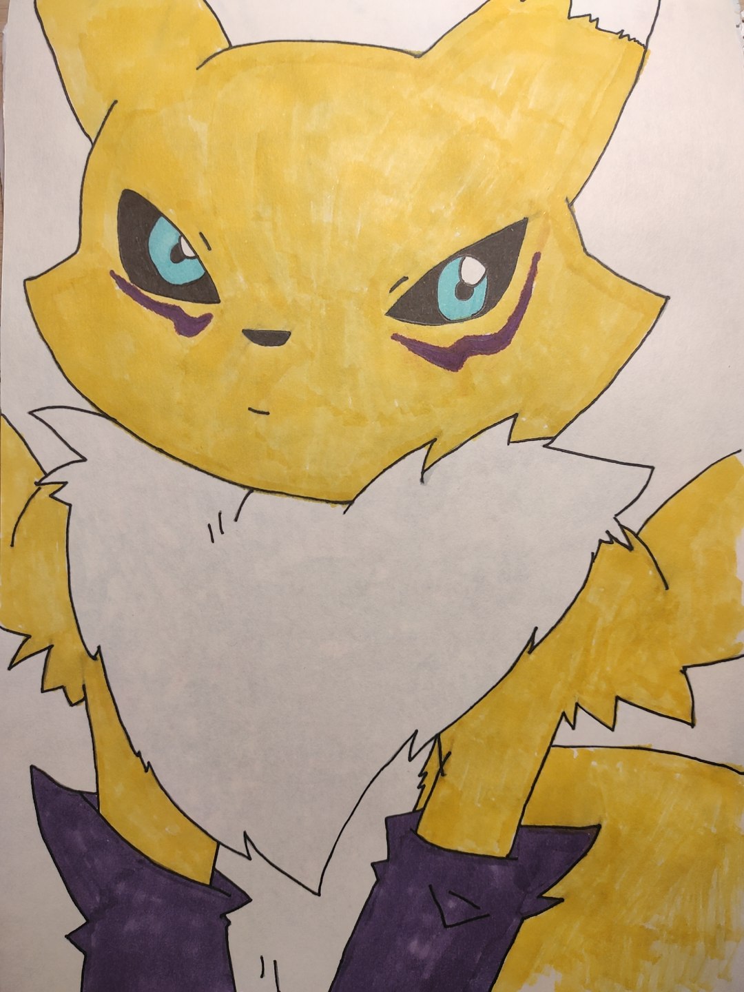 Custom Renamon Renamon by hardboildchicken on DeviantArt
