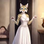 Lynx wedding dress