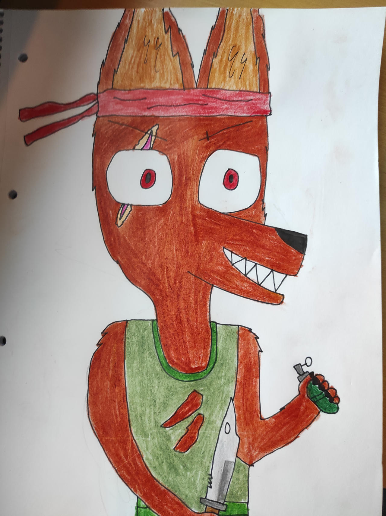 Furry Rambo by hardboildchicken on DeviantArt