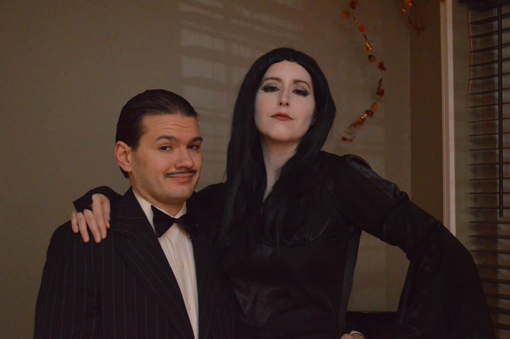 Morticia and Gomez Addams
