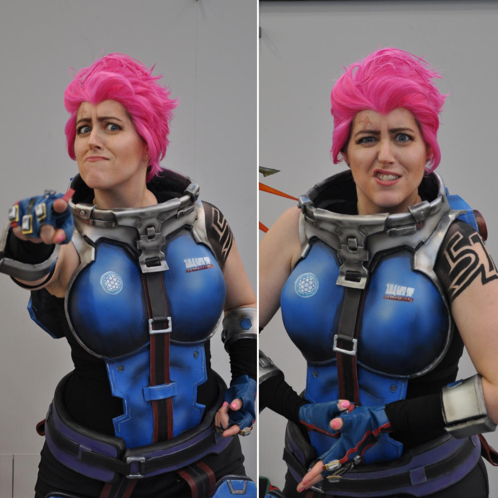 Having fun with Zarya emote