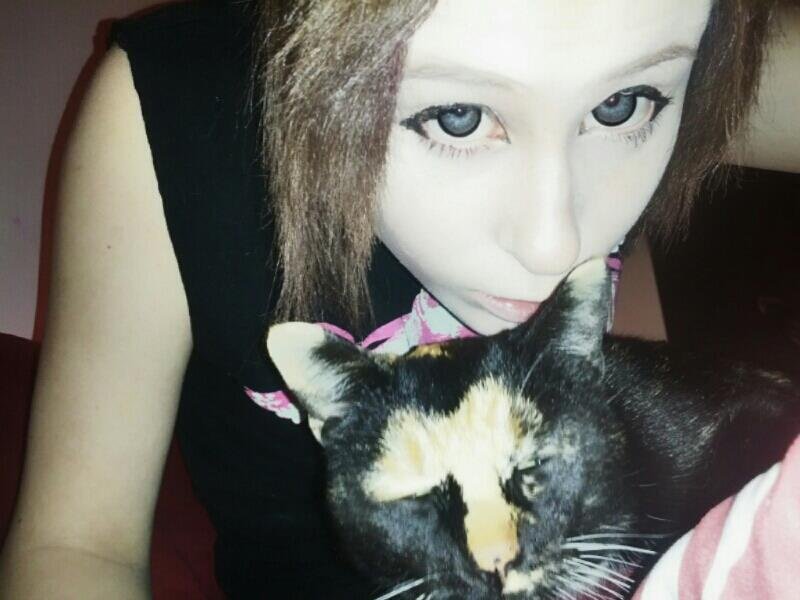 me and da cat