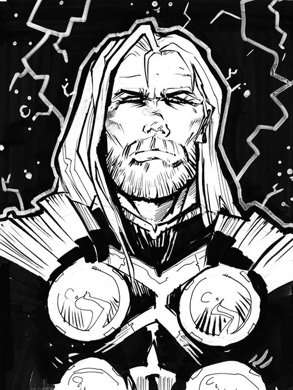 Thor bust