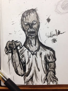 Inktober-zombeh