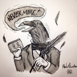 Inktober-raven