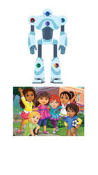 dora and friends rah rah robot 