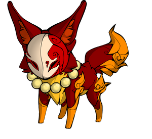 Spirit Foxes (Adopt) - Fire CLOSED