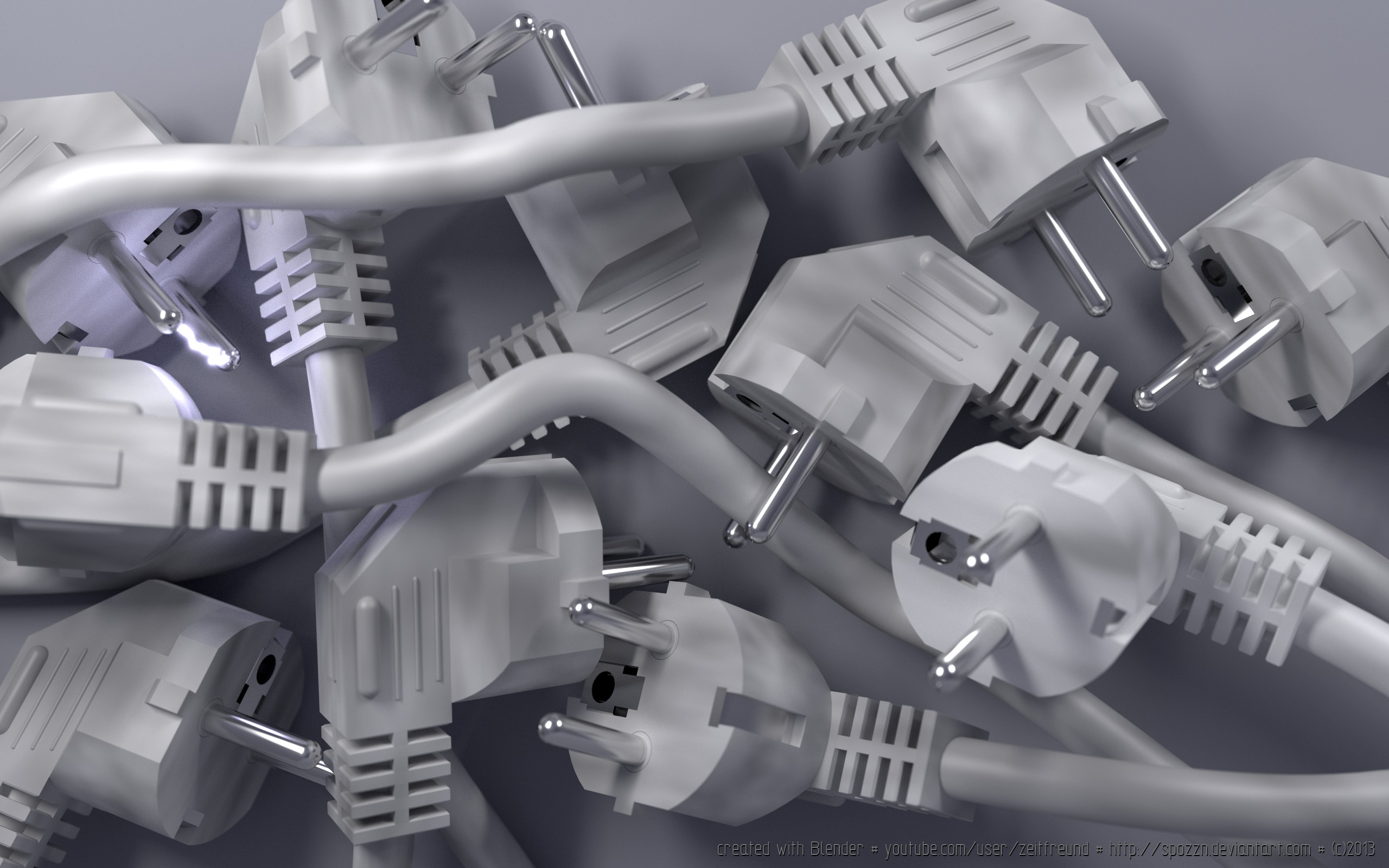 My Plugs - Wallpaper 2560x1600 by Spozzn on DeviantArt