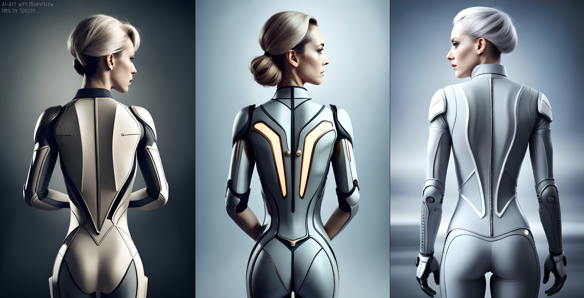 AI-Art] Futuristic female clothing with prompt by Spozzn on DeviantArt