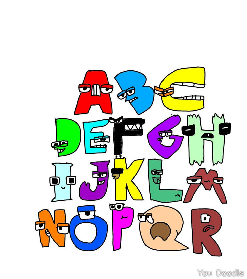 Alphabet Lore But R Alphabet lore A-R by chikamotokenji on DeviantArt