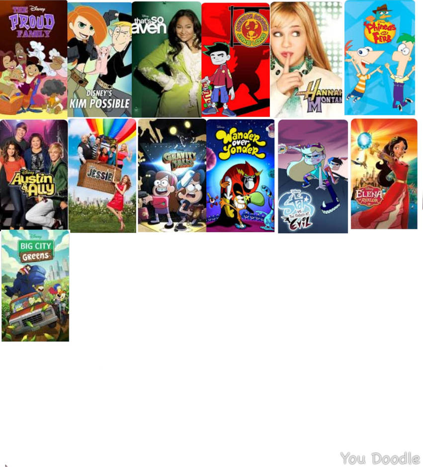 Disney Channel Tv Shows 2001 2018 By Chikamotokenji On DeviantArt disney-channel-tv-shows-2001-2018-by-chikamotokenji-on-deviantart