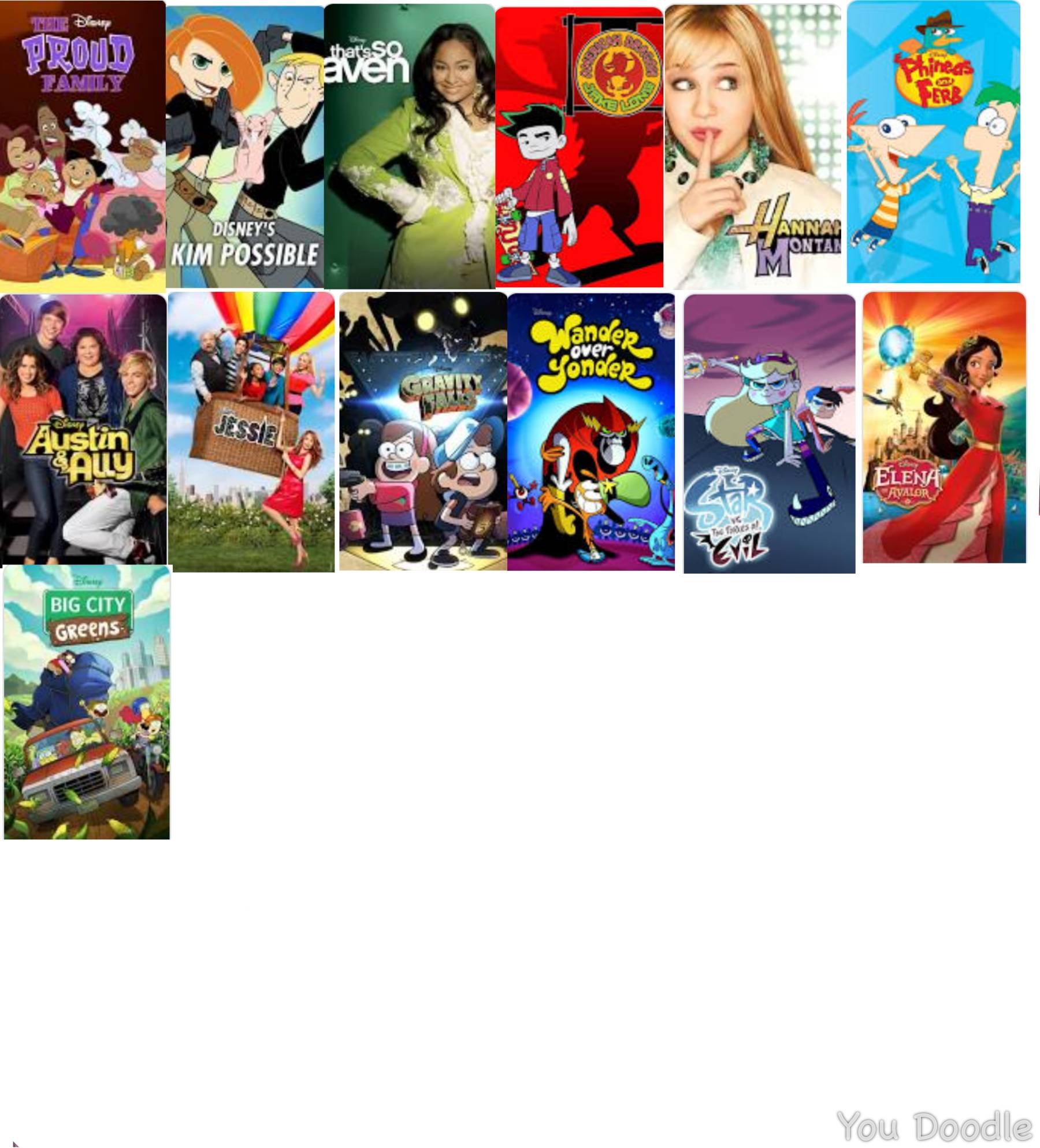 Disney Channel Tv Shows 2001 2018 By Chikamotokenji On DeviantArt disney-channel-tv-shows-2001-2018-by-chikamotokenji-on-deviantart
