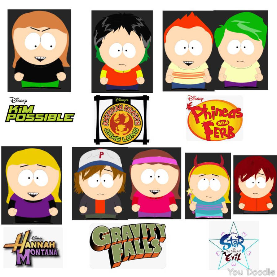 Disney channel in south park style by chikamotokenji on DeviantArt