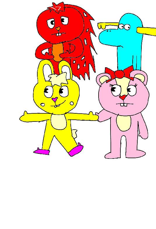Happy tree friends art by chikamotokenji on DeviantArt