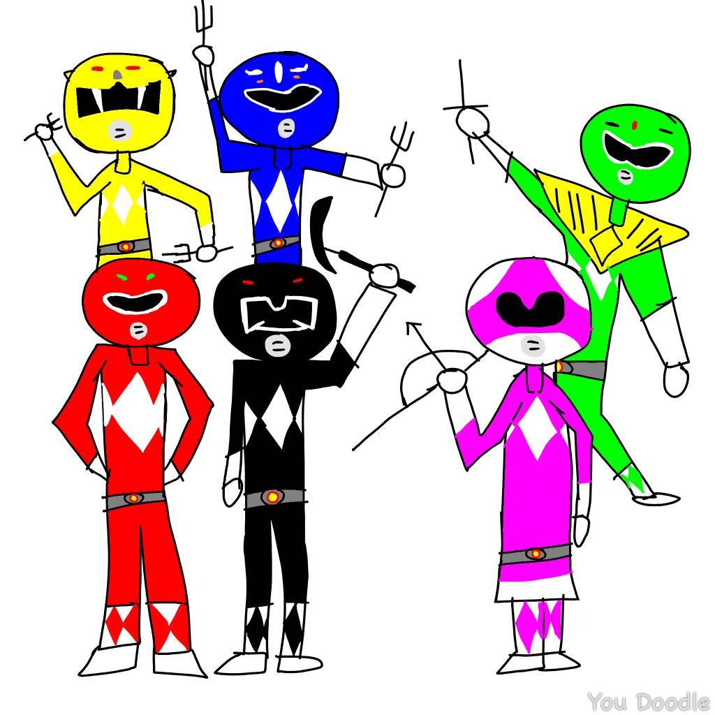 Power rangers fanart by chikamotokenji on DeviantArt