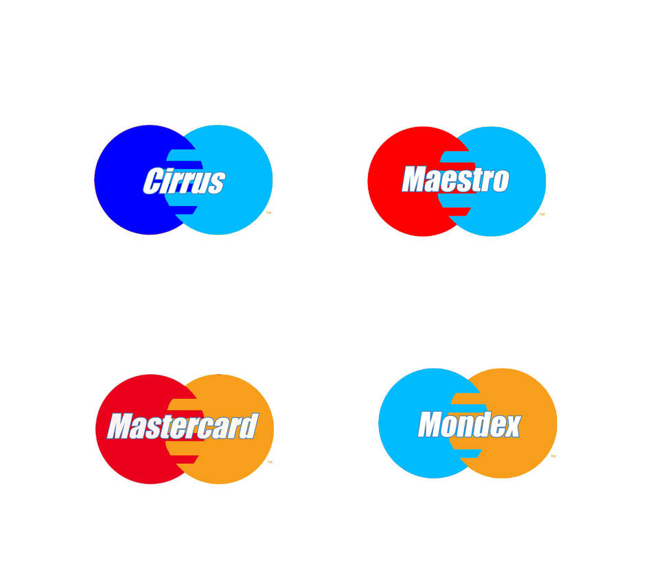 Mastercard brand logos rebranded by me by chikamotokenji on DeviantArt