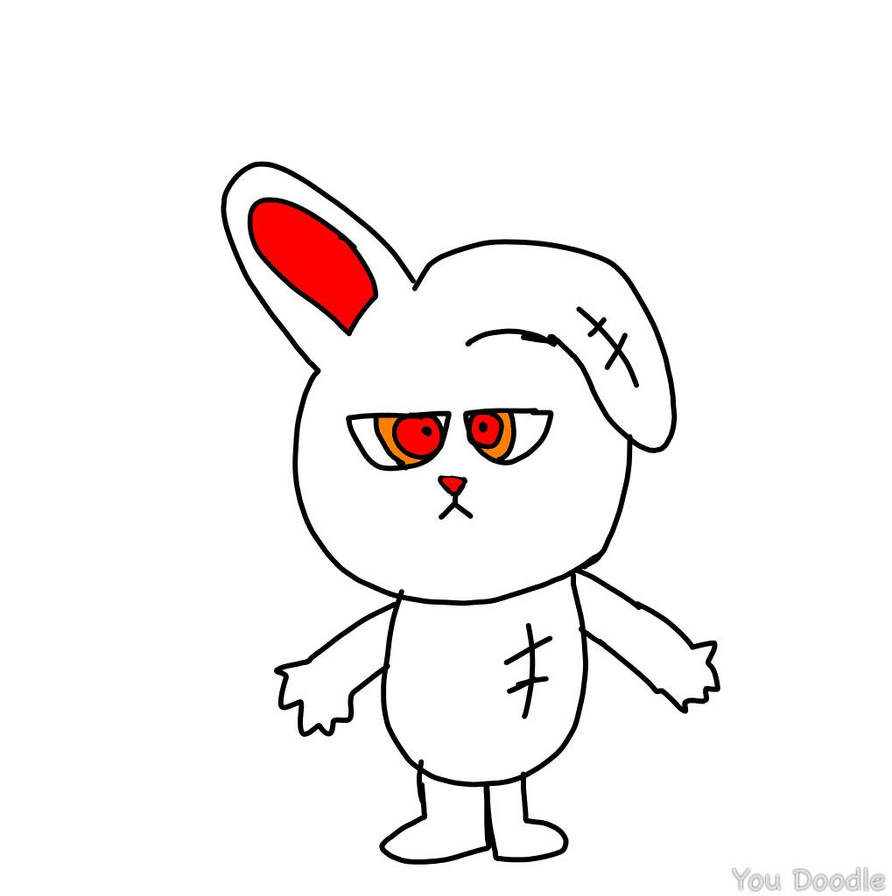 Bloody bunny fanart by chikamotokenji on DeviantArt