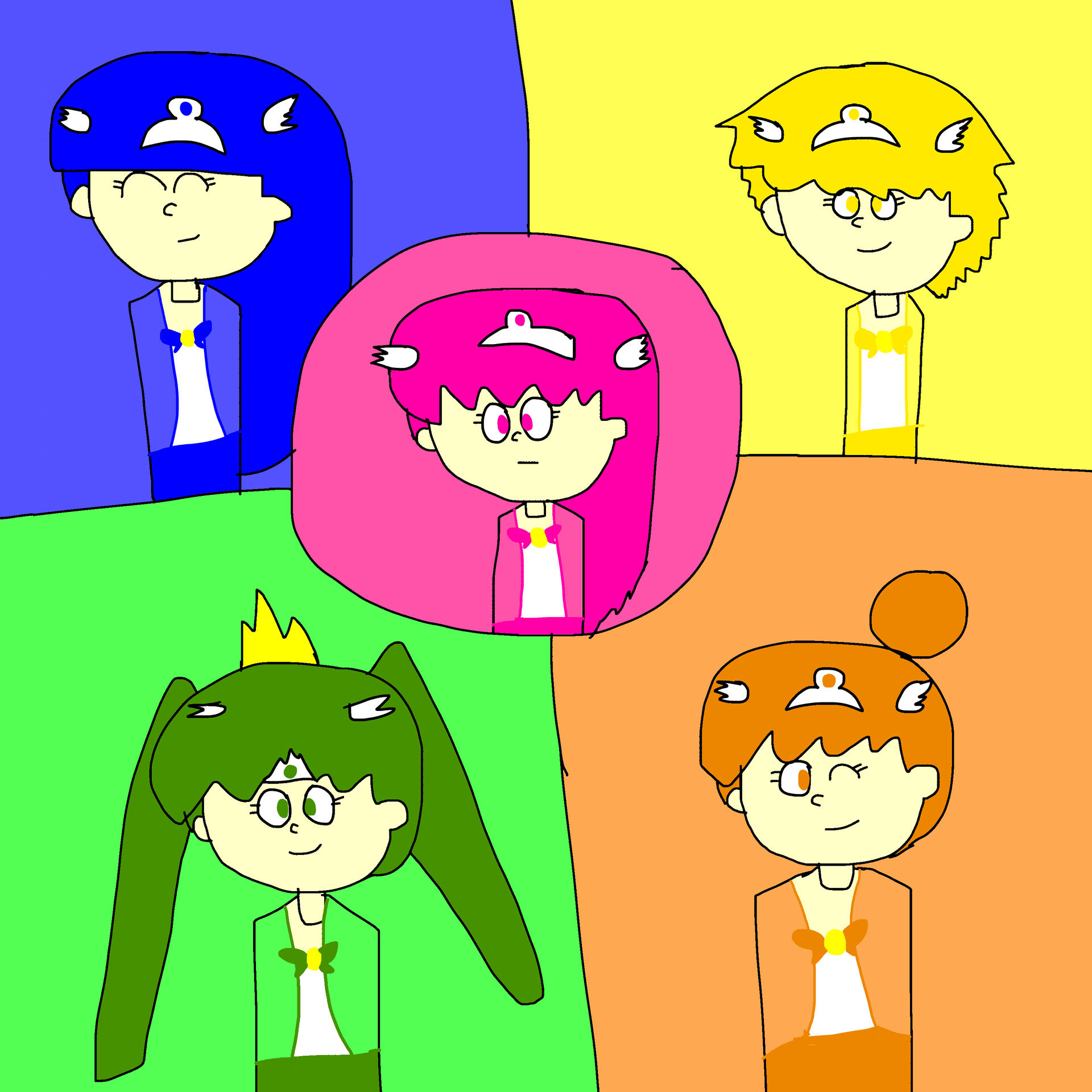Precure Inflation Pretty cure fanart 2012 version by chikamotokenji on DeviantArt