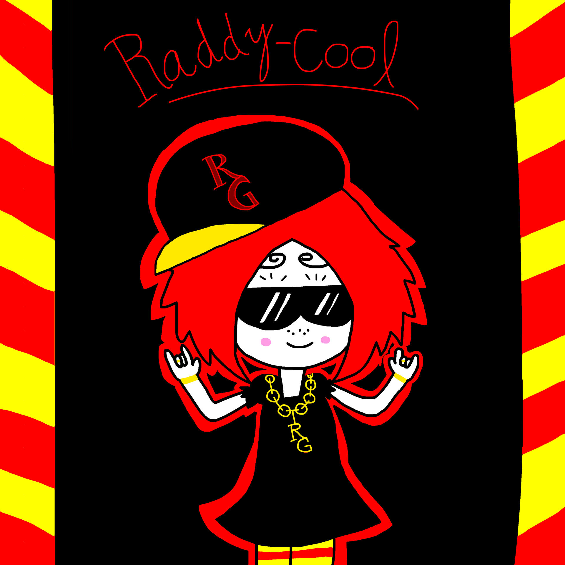 Humanized Raddy Raddy Cool (hip hop Ruby) by chikamotokenji on DeviantArt