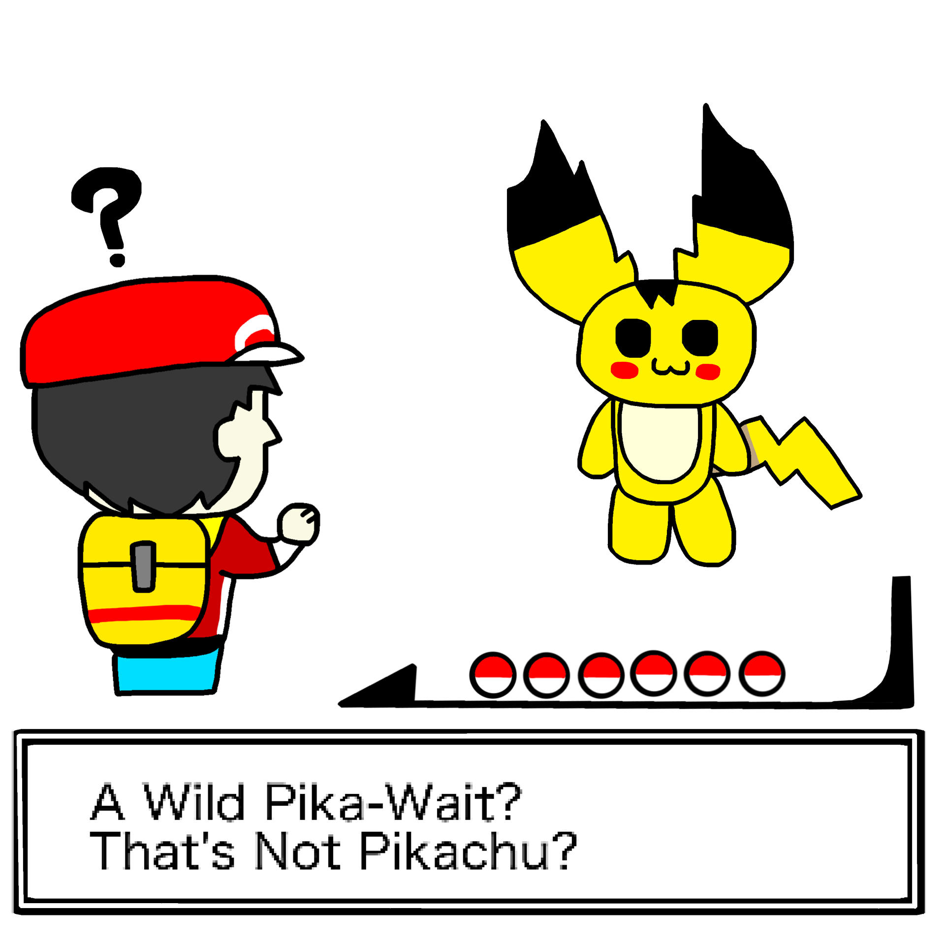 No Problem Pikachu Wait, That's Not Pikachu? by chikamotokenji on DeviantArt