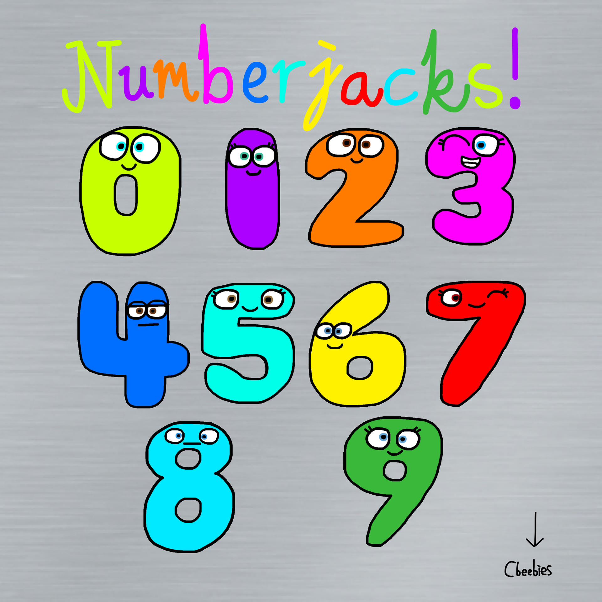 Numberjcaks Numberjacks Fanart by chikamotokenji on DeviantArt