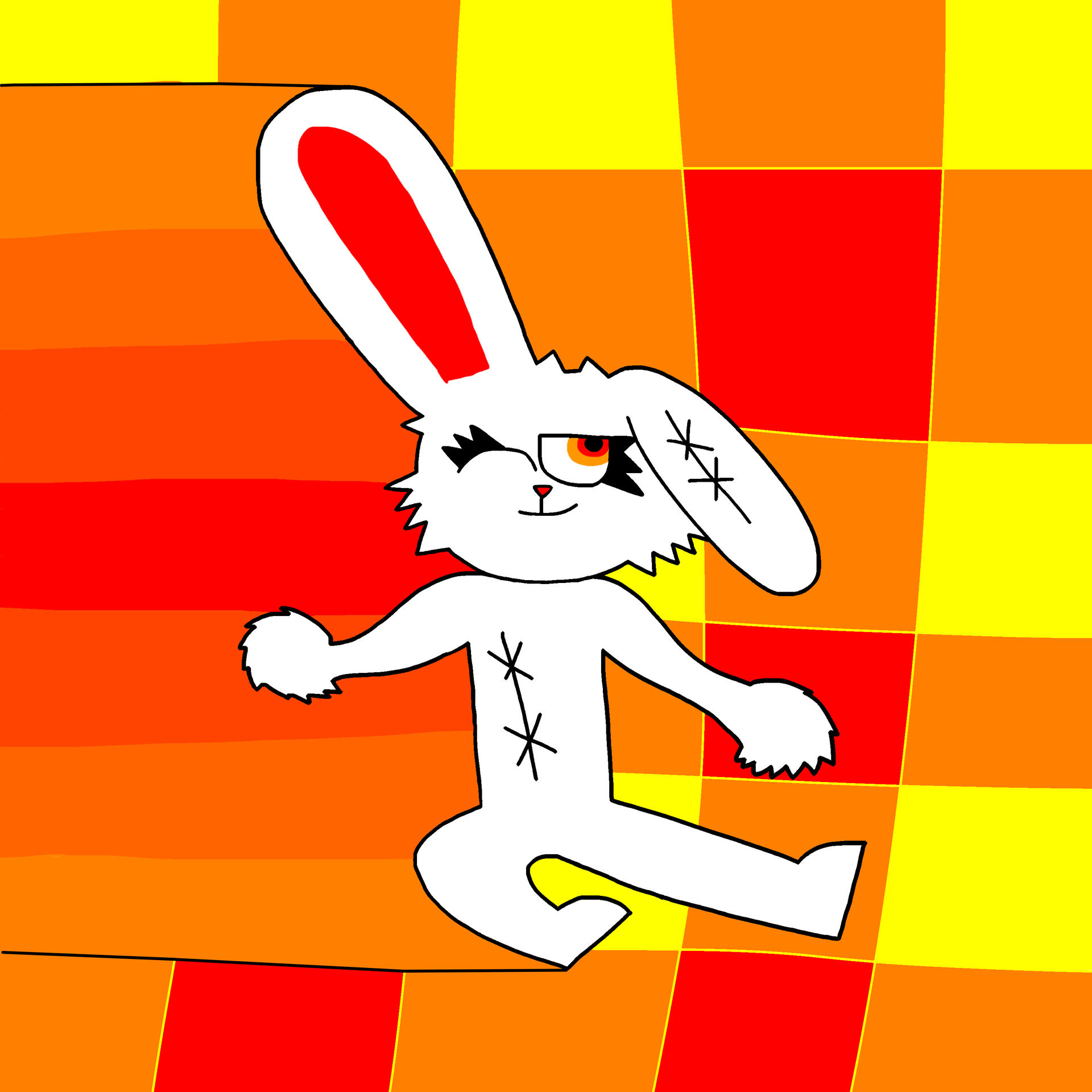 Deviantart Rabbit Kick Beeb Kick! by chikamotokenji on DeviantArt